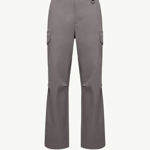 Cargo Cotton Blend Gabardine Trousers