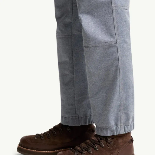 Chambray Jogging Trousers
