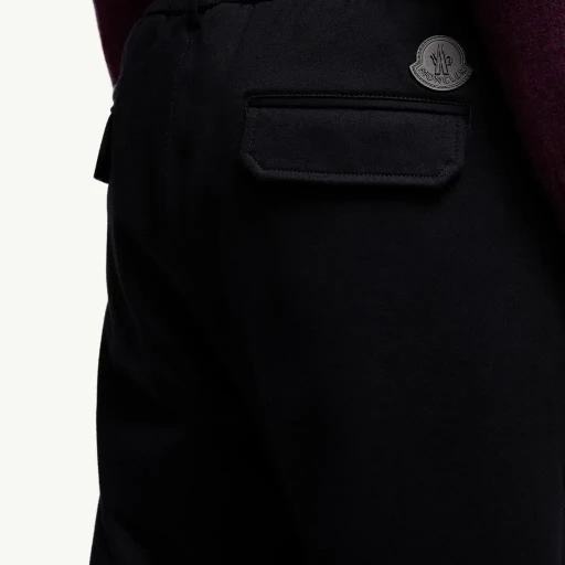 Cotton Blend Tailored Trousers