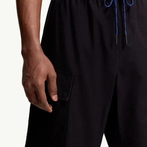 Cotton Gabardine Cargo Shorts
