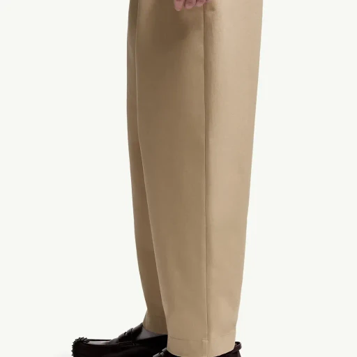 Cotton Gabardine Trousers