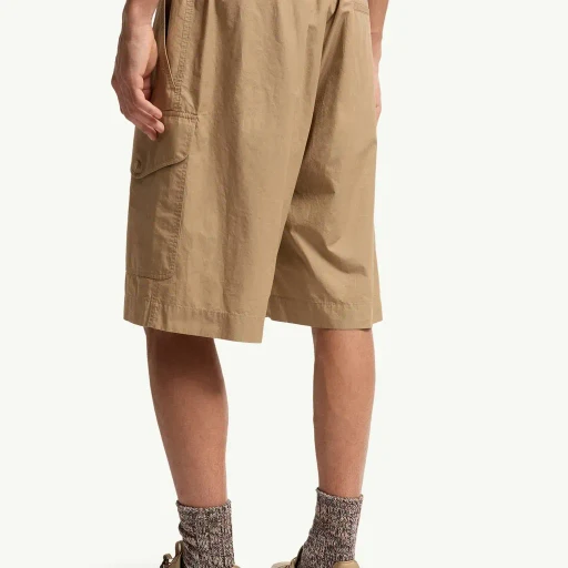 Cotton Poplin Cargo Shorts