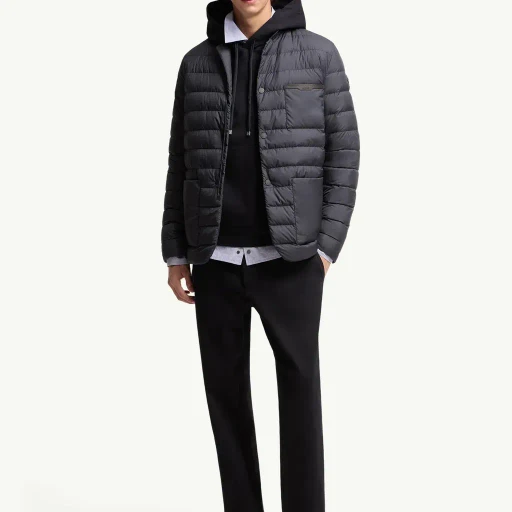 Leather Logo Cotton Blend Track Pants