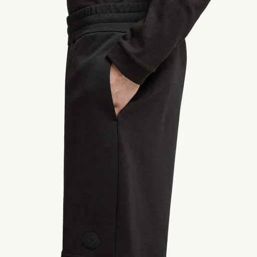 Logo Patch Cotton Shorts
