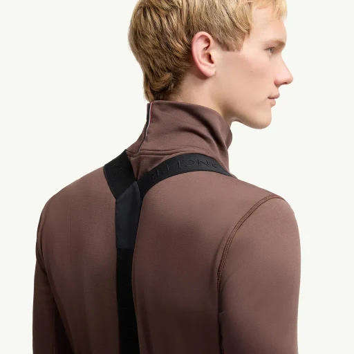 Padded Denim Ski Bib