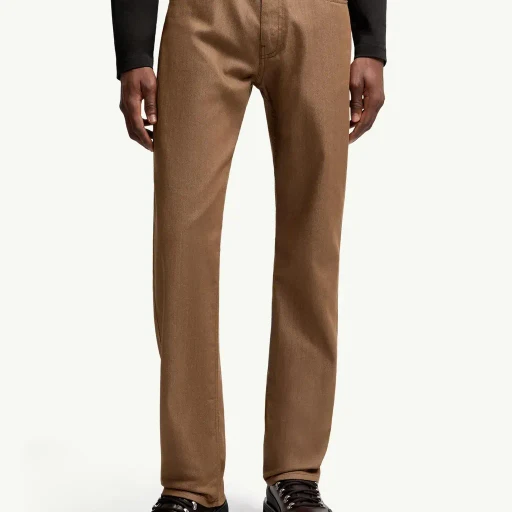 Straight Leg Denim Jeans