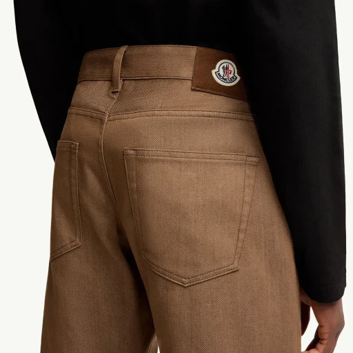 Straight Leg Denim Jeans