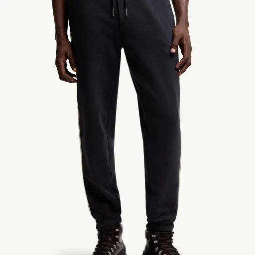 Stripe-Trimmed Cotton Sweattrousers