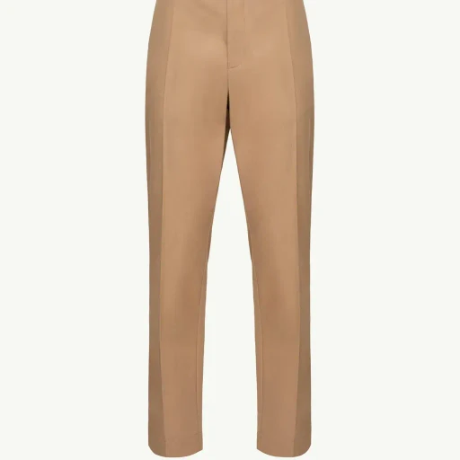 Technical Cotton Blend Trousers