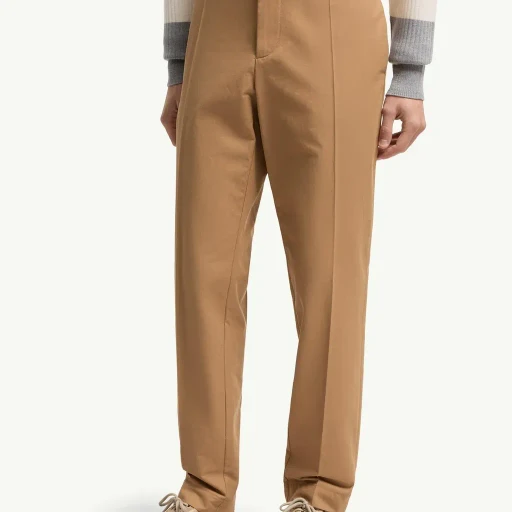 Technical Cotton Blend Trousers