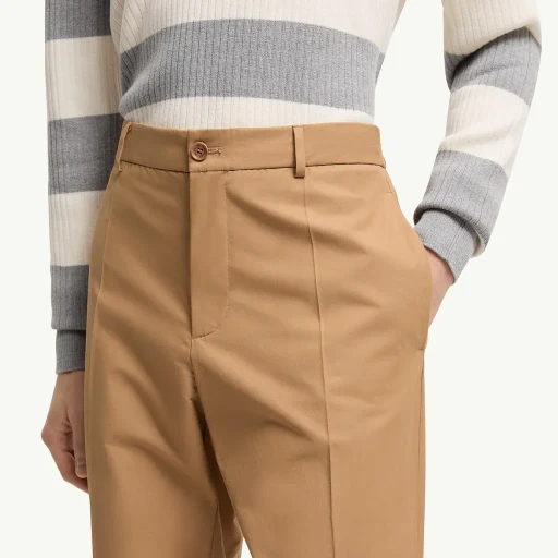 Technical Cotton Blend Trousers
