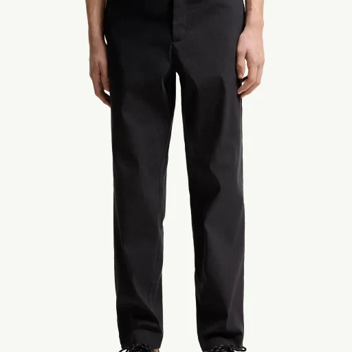 Technical Linen Blend Trousers