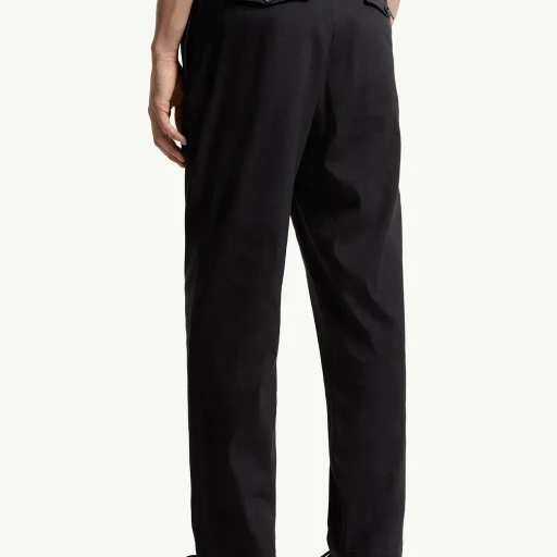 Technical Linen Blend Trousers