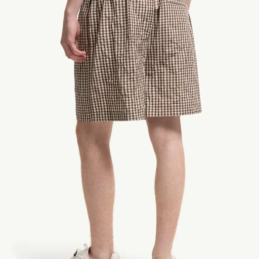 Vichy Cotton Blend Shorts