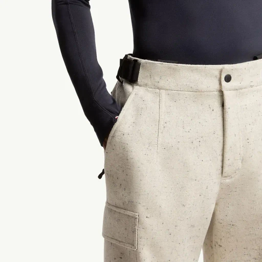 Technical Wool Padded Ski Bib