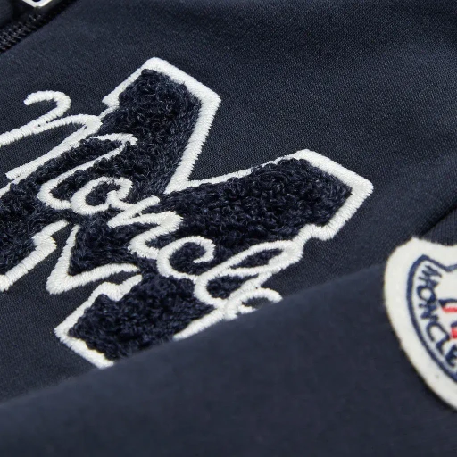 Embroidered Teddy Logo Cotton Tracksuit Set