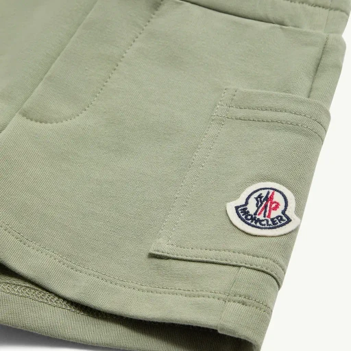 Logo Cotton Blend Shorts