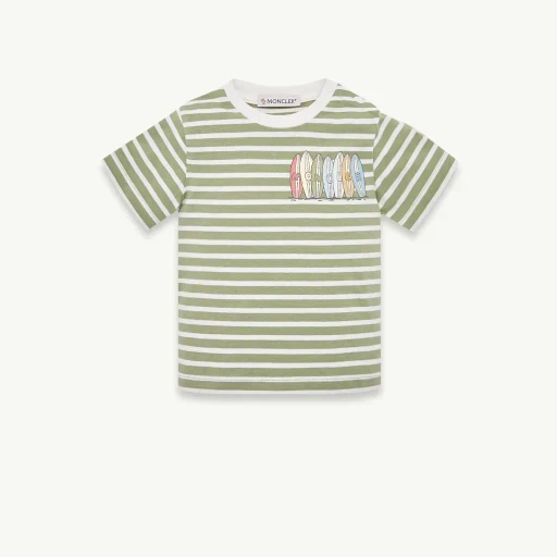 Surf Board Logo Cotton Blend T-Shirt