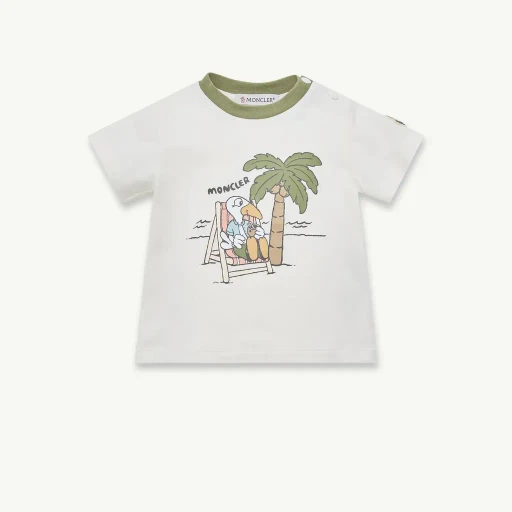 Monduck Print Cotton Blend T-Shirt