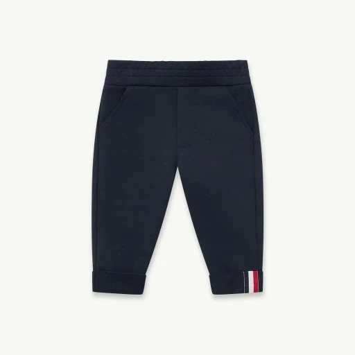 Tricolour-Trimmed Cotton Track Pants