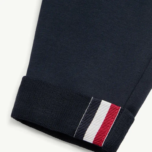 Tricolour-Trimmed Cotton Track Pants