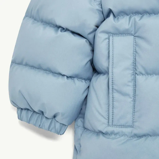Kesimur Teddy-Trimmed Hooded Down Jacket