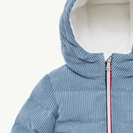 Puki Corduroy Hooded Down Jacket