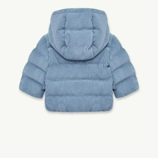 Puki Corduroy Hooded Down Jacket