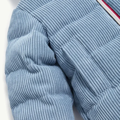 Puki Corduroy Hooded Down Jacket