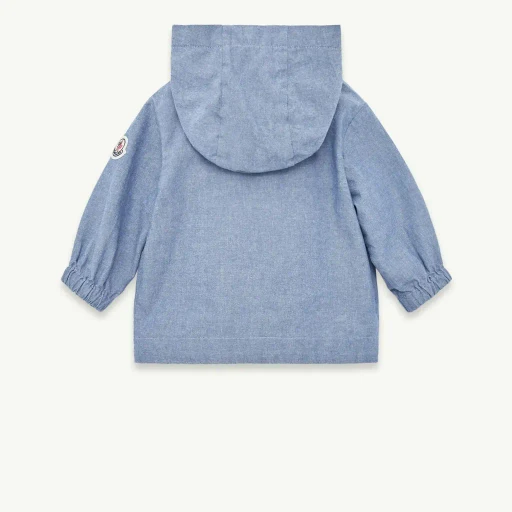 Nur Chambray Hooded Jacket
