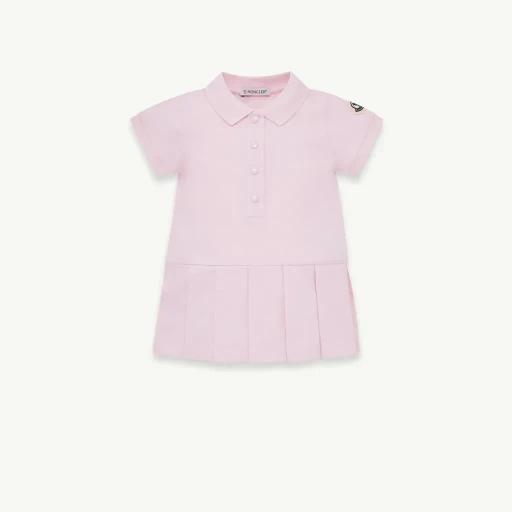 Cotton Piquet Polo Shirt Dress