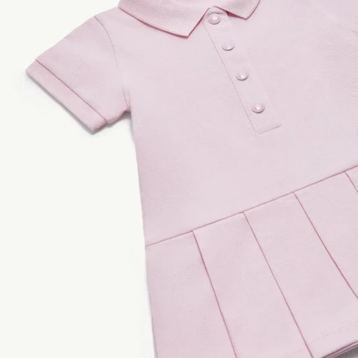 Cotton Piquet Polo Shirt Dress