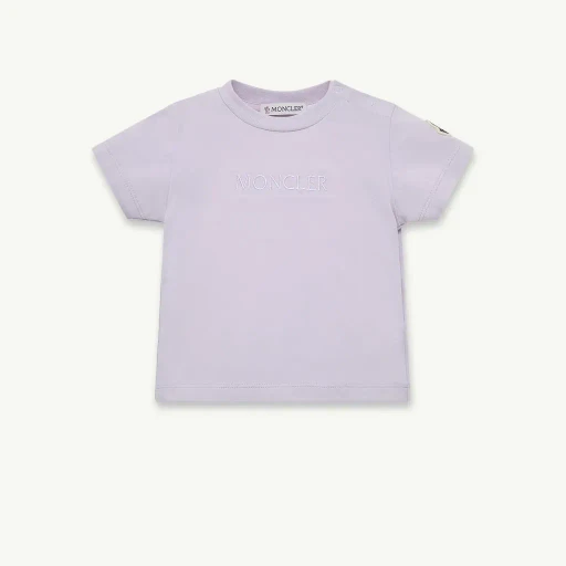 Embroidered Logo Cotton T-Shirt