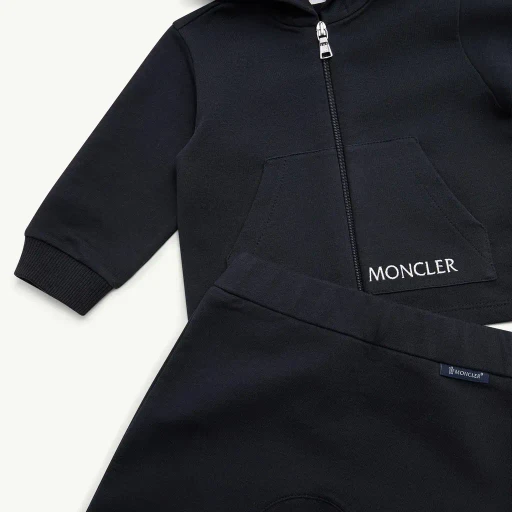 Embroidered Logo Cotton Tracksuit