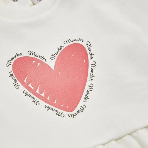 Heart Motif Cotton Dress