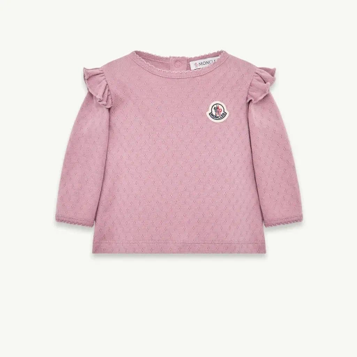 Ruffled Long Sleeve T-Shirt