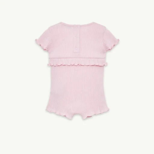 Ruffled Cotton Romper