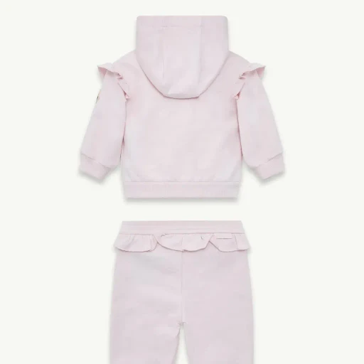 Ruffle-Trimmed Cotton Set