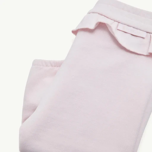 Ruffle-Trimmed Cotton Set