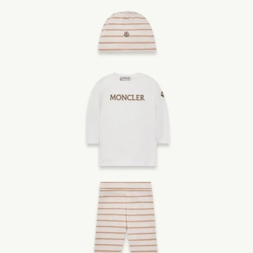 Striped Cotton Set With Gift Box