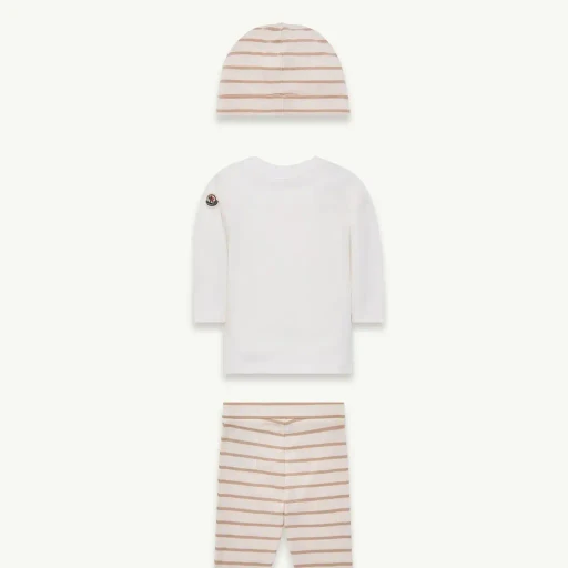 Striped Cotton Set With Gift Box