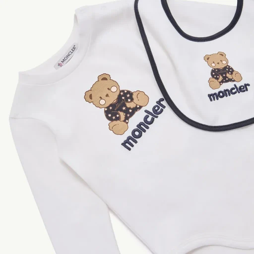 Teddy Bear Logo Cotton Set With Gift Box