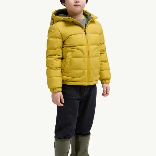 Grecois Hooded Down Jacket