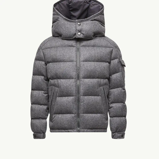 Montgenevre Hooded Wool Down Jacket