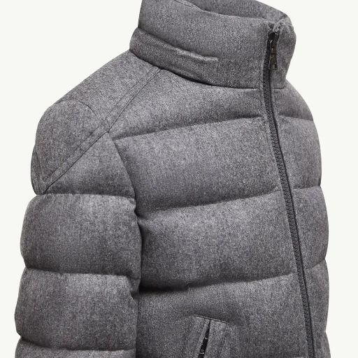 Montgenevre Hooded Wool Down Jacket