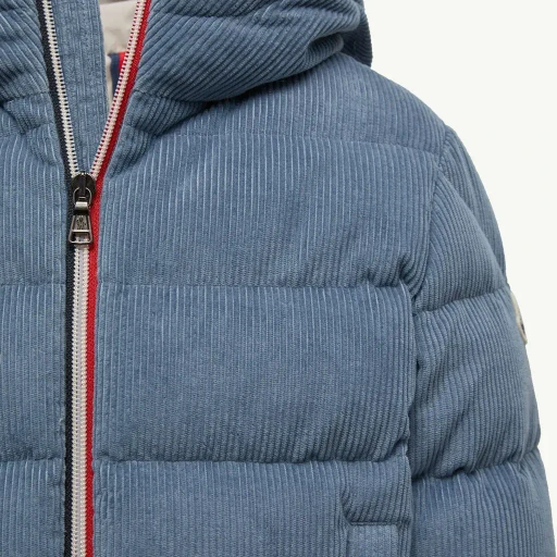 Puki Hooded Corduroy Down Jacket