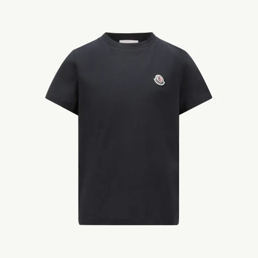 Logo Patch Cotton T-Shirt