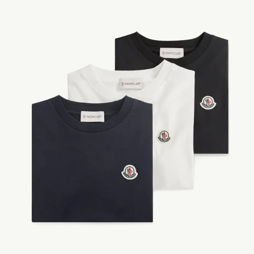 Logo Patch Cotton T-Shirt