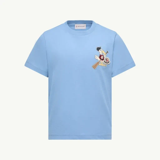 Mon Duck Logo Cotton T-Shirt