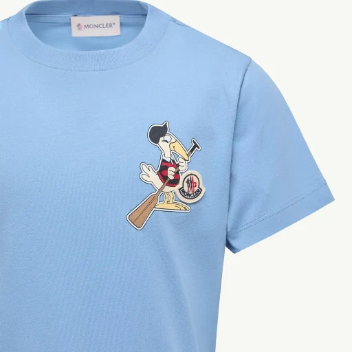 Mon Duck Logo Cotton T-Shirt